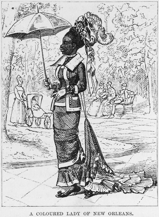 A Coloured lady of New Orleans.