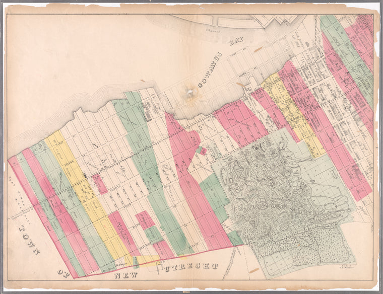 Sheet 1: Map encompassing Sunset Park, Greenwood Cemetery, Gowanus Canal and Greenwood Heights