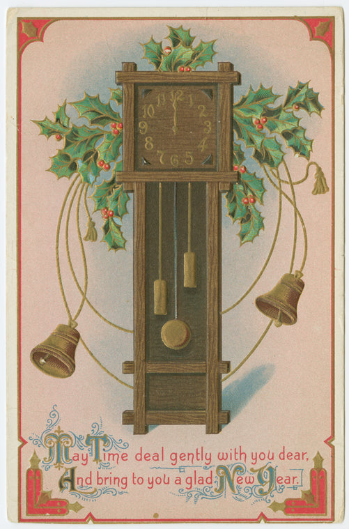 May time deal gently with you dear, and bring to you a glad New Year.
