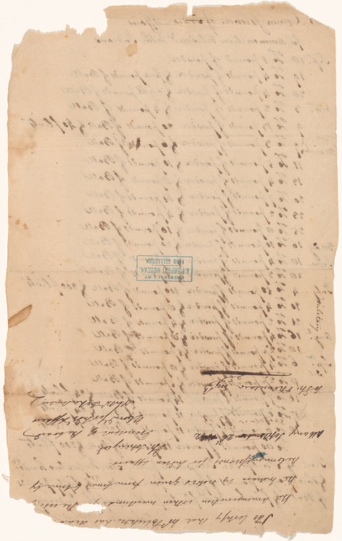 Inventory of ammunition delivered to the Indians on behalf of the Commissioners of Indian Affairs