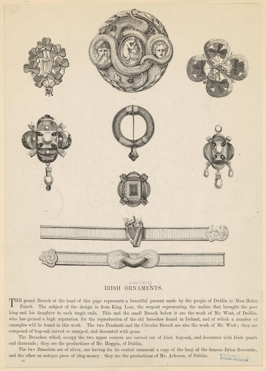 Irish ornaments