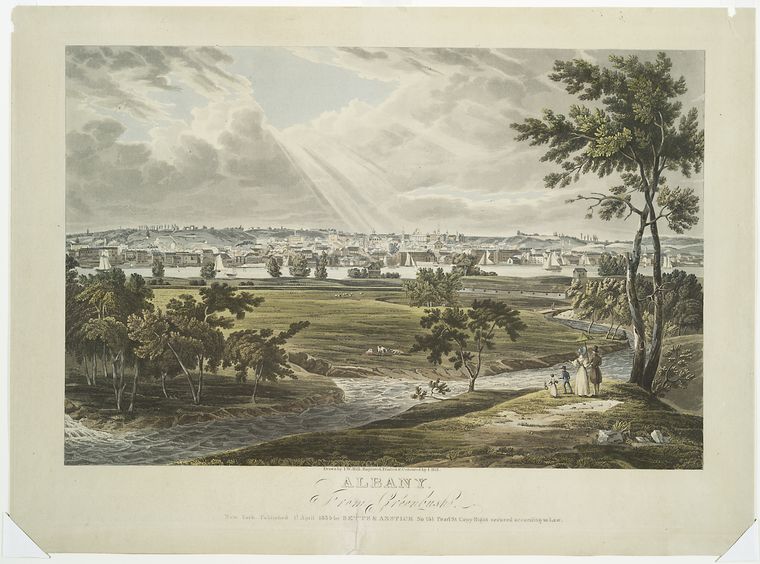 Albany.  From Greenbush.