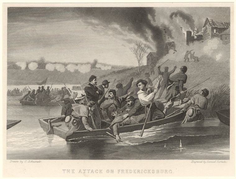 The attack on Fredericksburg