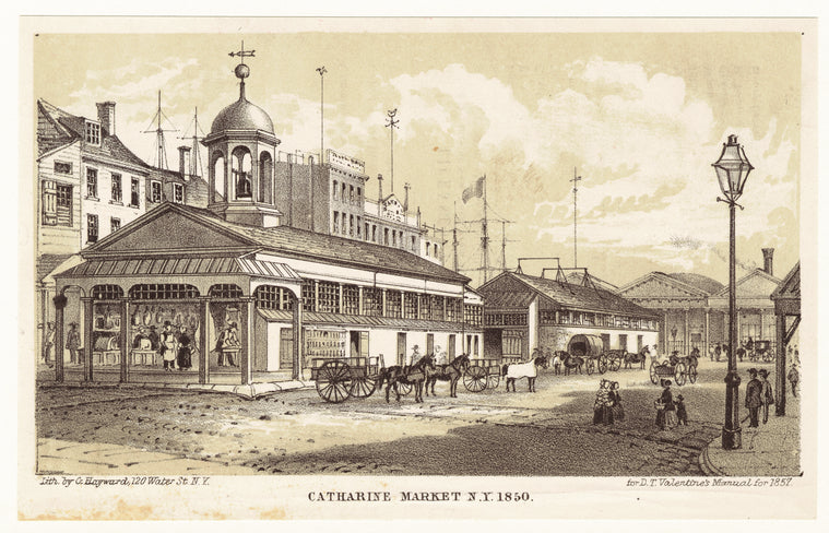 Catharine Market, N.Y., 1850