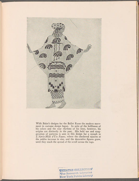 Nymph in "L'apres-midi d'un faune"