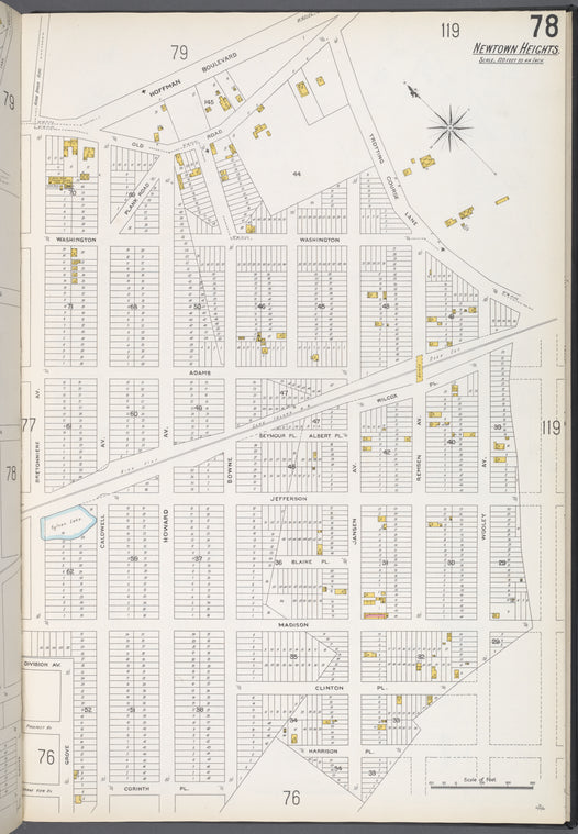 Queens V. 3, Plate No. 78 [Map bounded by Hoffman Blvd., Trotting Course Ln., Wooley Ave., Corinth Pl., Bretonniere Ave.]