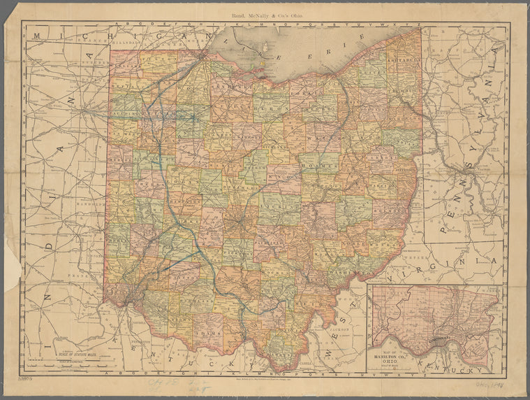 Rand, McNally & Co.'s Ohio