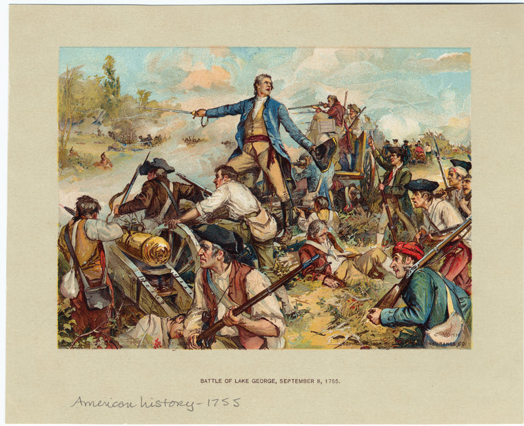 Battle of Lake George, September 8, 1755