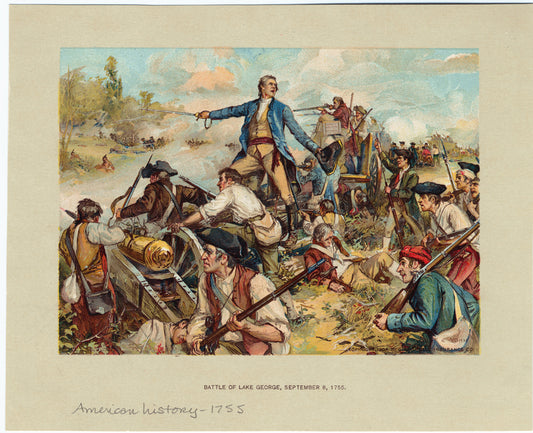 Battle of Lake George, September 8, 1755
