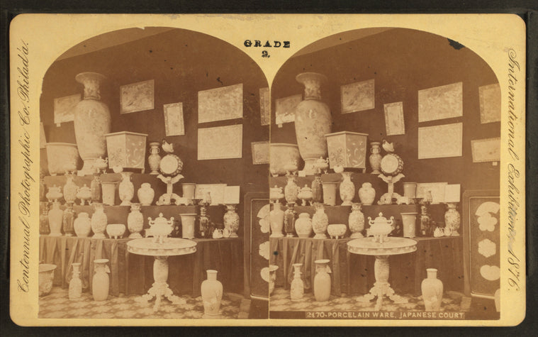 Porcelain ware, Japanese Court.