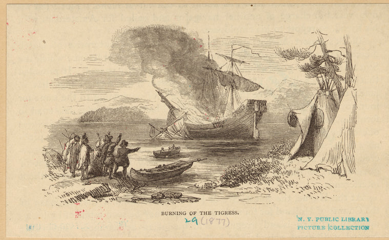 Burning of the Tigress