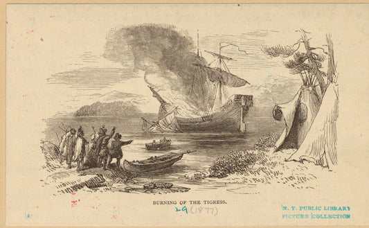 Burning of the Tigress