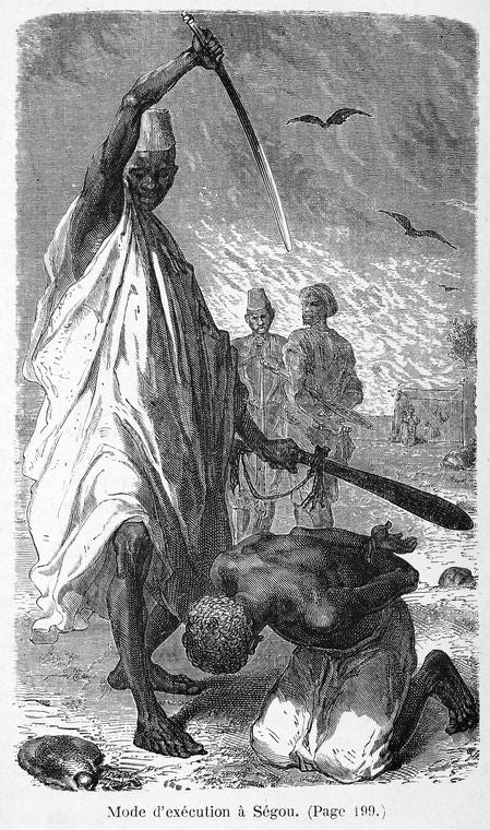 Mode d'exécution à Ségou.