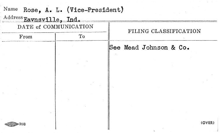 Rose, A.L. (Vice-President)