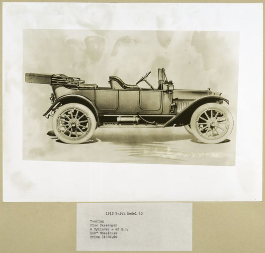 1913 Buick Model 40 - Touring - five passenger.