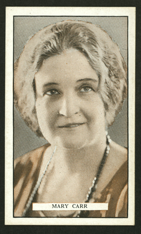 Mary Carr.