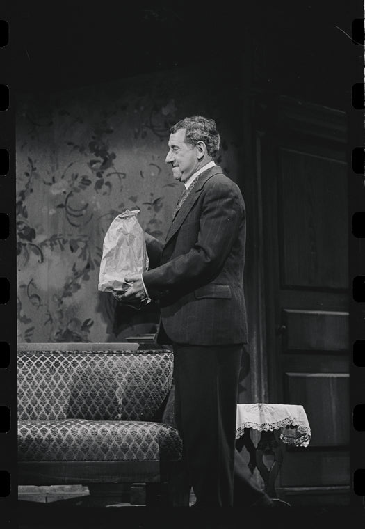 Jack Gilford in the stage production Cabaret