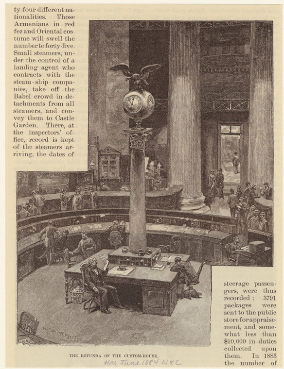 The rotunda of the Custom-House