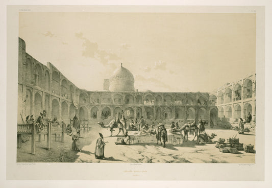 Caravân-Sérail-i-Châh, Casbin [Qazvīn].