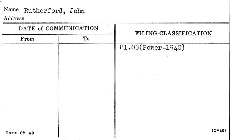 Rutherford, John
