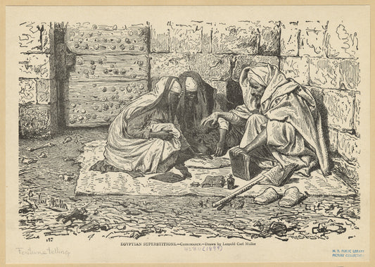 Egyptian superstitions -- chiromancy