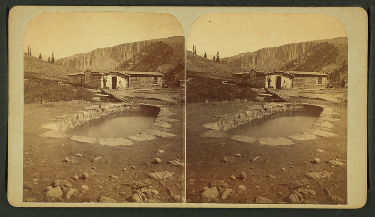 Hot Sulphur Spring at Wagon Wheel Gap.