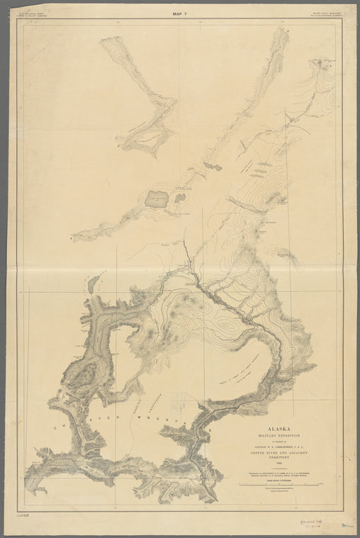 Alaska military expedition : in charge of Captain W.R. Abercrombie, U.S.A., Copper River and adjacent territory, 1898