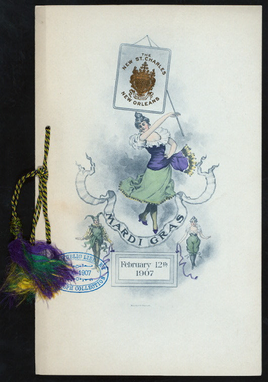 MARDI GRAS [held by] THE NEW ST. CHARLES [at] "NEW ORLEANS, LA" (HOTEL;)