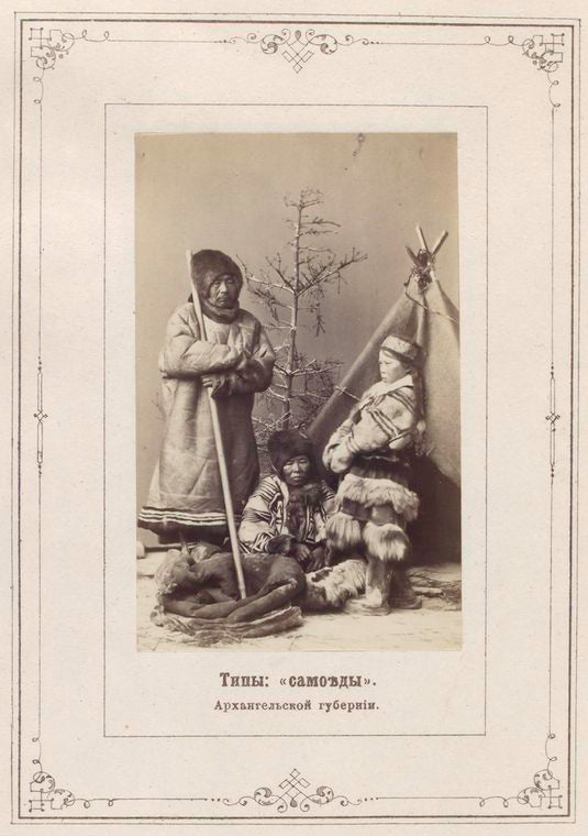 Tipy: "Samoiedy", Arkhagelskoi gubernii.