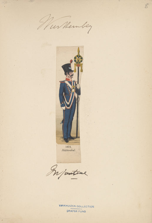 Germany. Würtemberg. 1820-1829