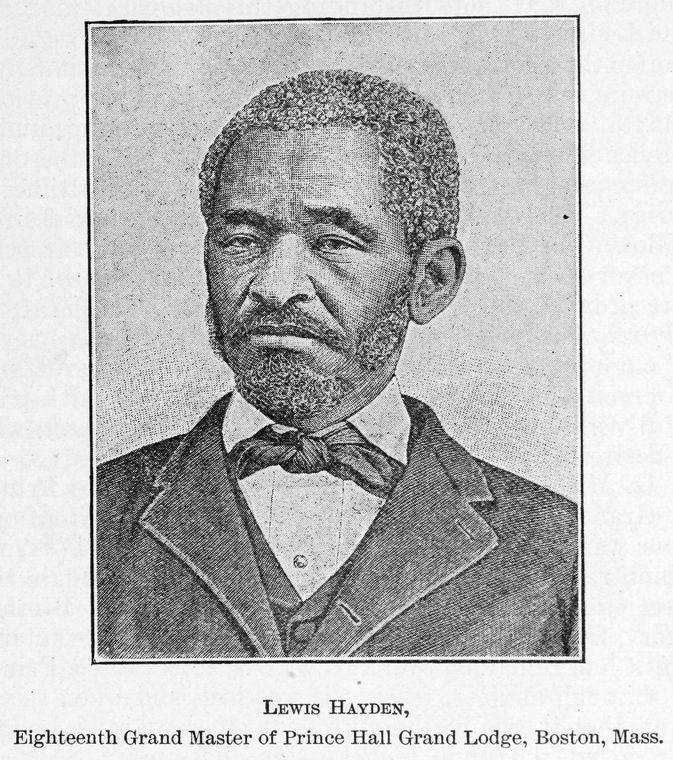 Lewis Hayden; Eighteenth Grand Master of Prince Hall Grand Lodge, Boston, Mass.