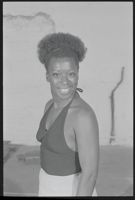 Gloria Edwards in rehearsal for the stage production Ain't Supposed to Die a Natural Death