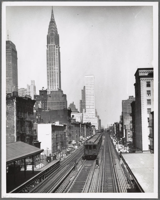 Third Ave. El in Manhattan