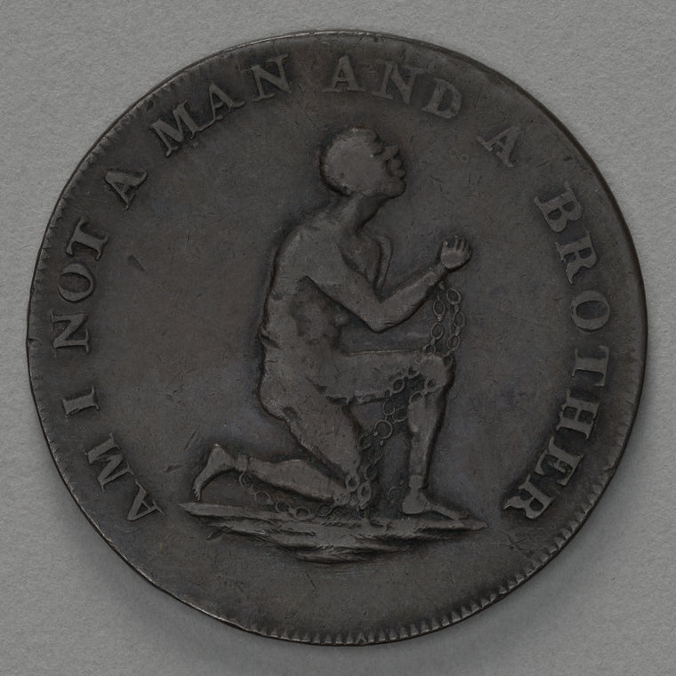 "Am I Not a Man and a Brother" token