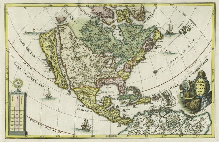 America Borealis 1699.