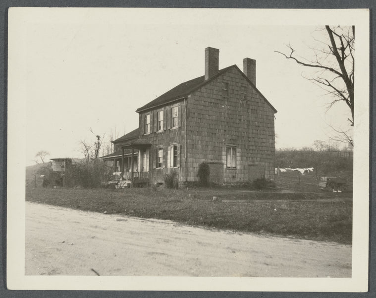 Mrs. Onderdonick House (1873). South side of Old Court House Road (Locust Avenue) at junction of road leading to Plattsdale. Searingtown,  North Hempstead