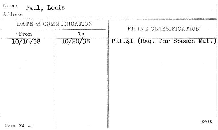 Paul, Louis