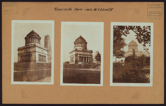 Manhattan: Riverside Drive - 122nd Street (West)