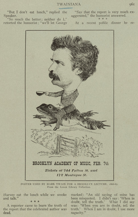 Samuel Langhorne Clemens.
