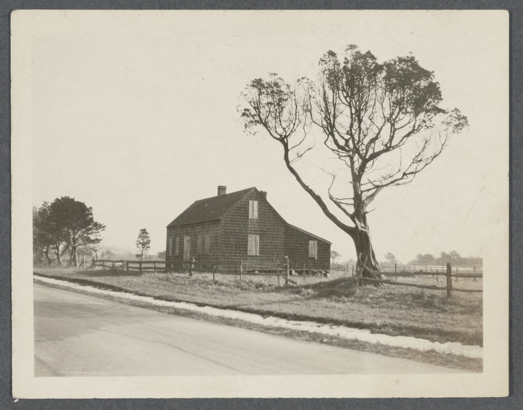 E. Edwards house (1873). John Henry Mulford owned. South side Amagansett Road (Pantigo Road). East Hampton, East Hampton