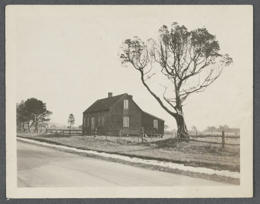 E. Edwards house (1873). John Henry Mulford owned. South side Amagansett Road (Pantigo Road). East Hampton, East Hampton