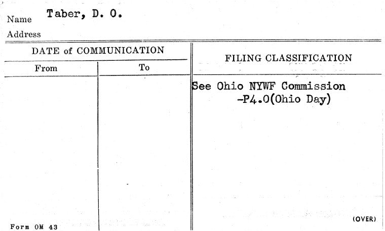 Taber, D.O.
