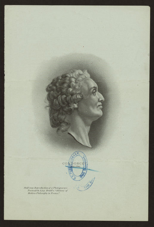 Jean-Antoine-Nicolas de Caritat, marquis de Condorcet.