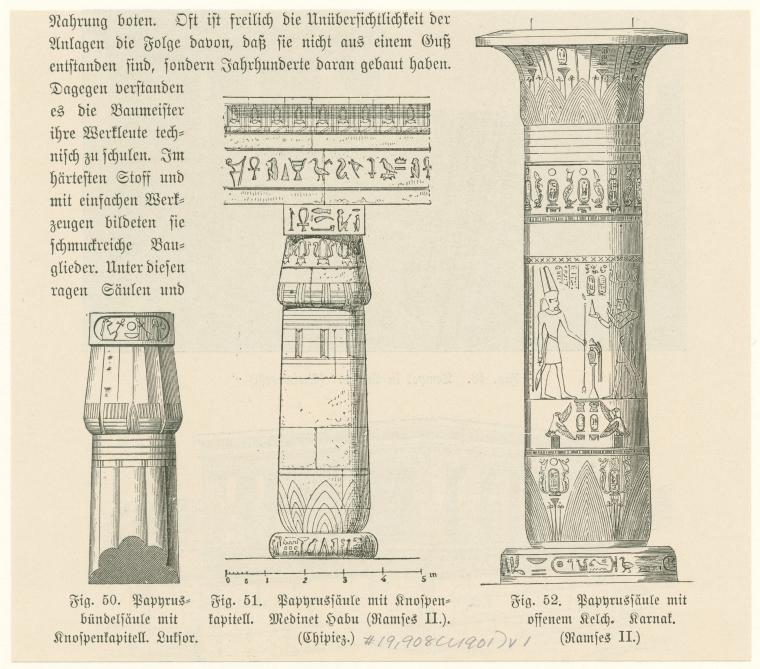 Egyptian columns