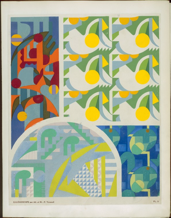 Four abstract motifs