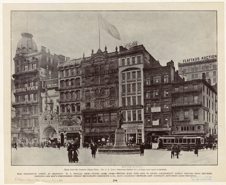East Fourteenth Street, at Broadway