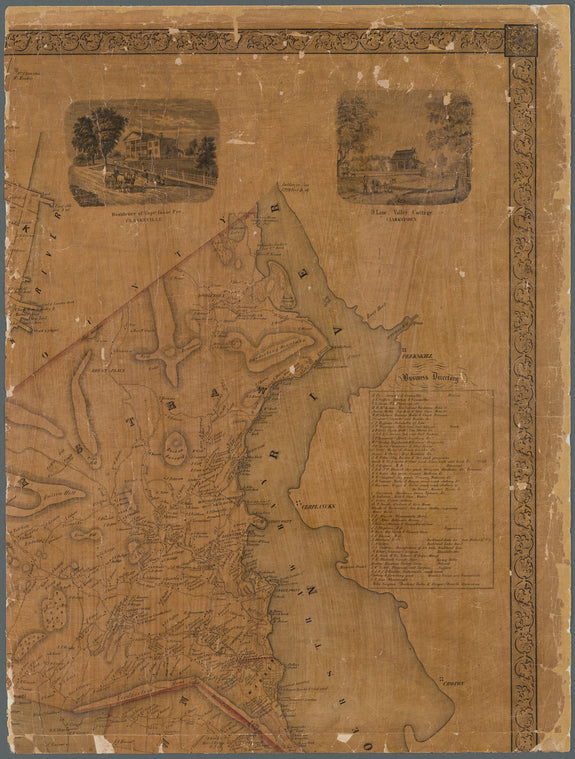 Map of Rockland County, New York