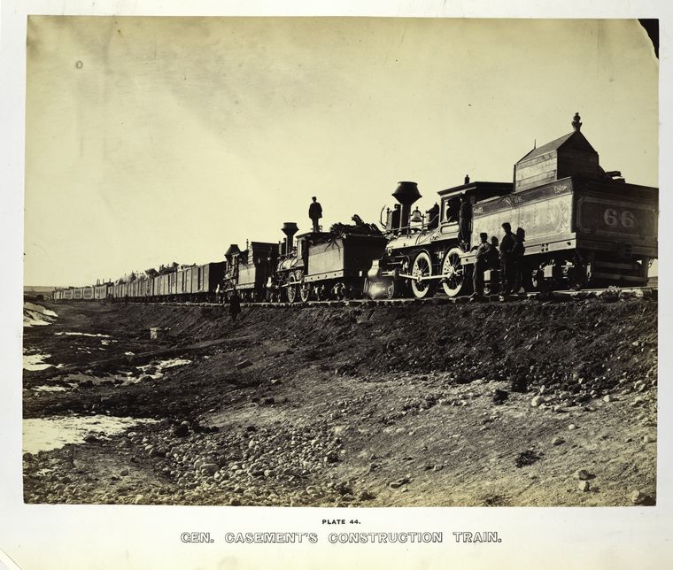 Gen. Casement's construction train.