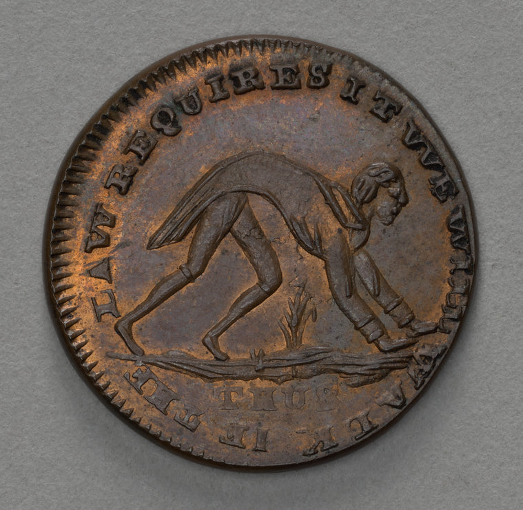 "Am I Not a Man and a Brother" token
