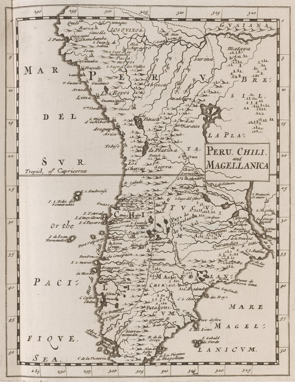 Peru, Chili and Magellanica.
